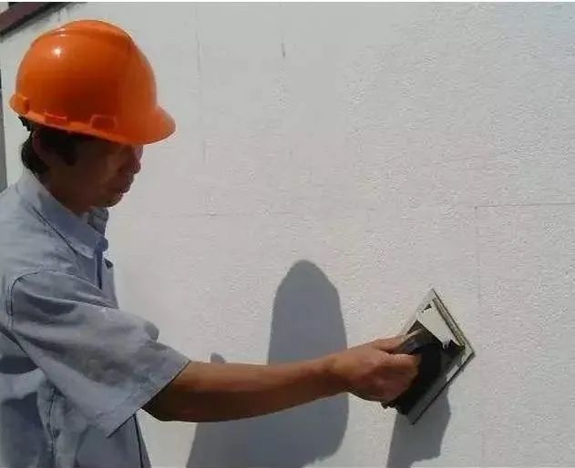 外墙保温挤塑板固定和打磨的方法
